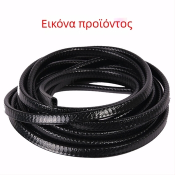 Λωρίδα αντισυγκρουσιακή για πόρτα αυτοκινήτου - χωρίς κόλλα - παγκόσμια εφαρμογή - προστασία άκρου πόρτας - ανθεκτική στις γρατζουνιές - διακοσμητικό περίγραμμα