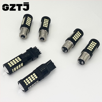 LED φως φρένων αυτοκινήτου 1156/1157 T20 PY21W, 66SMD 2835, φλας και φως οπισθοπορείας
