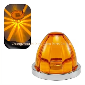Plastic LED Watermelon Lamp για φορτηγά – 12V, LED πίσω/πλευρό φως, συμβατό με φορτηγά και ρυμουλκούμενα