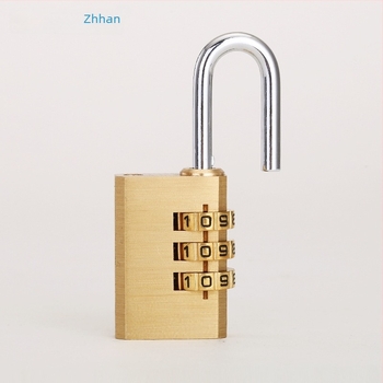 Μηχανικό λουκέτο από ορείχαλκο – Μοντέλο 702, σειρά Exhibition culvert; για ντουλάπια, αποσκευές και πόρτες; διάμετρος ράβδων 3/5/6 χιλ.; απόσταση ράβδων 8.5/12/13/19 χιλ.