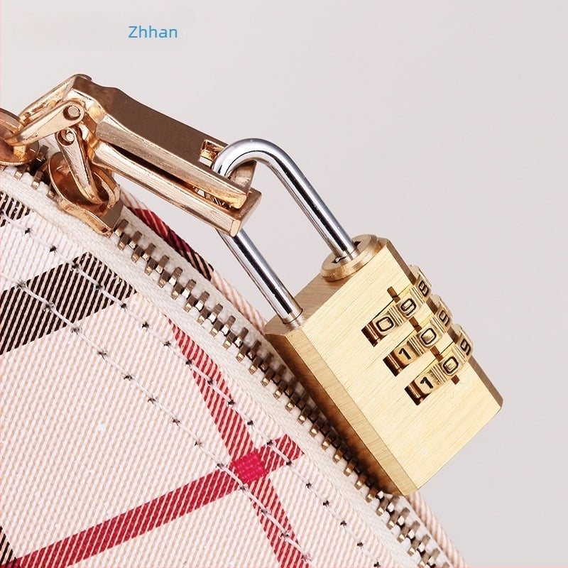 Μηχανικό λουκέτο από ορείχαλκο – Μοντέλο 702, σειρά Exhibition culvert; για ντουλάπια, αποσκευές και πόρτες; διάμετρος ράβδων 3/5/6 χιλ.; απόσταση ράβδων 8.5/12/13/19 χιλ.