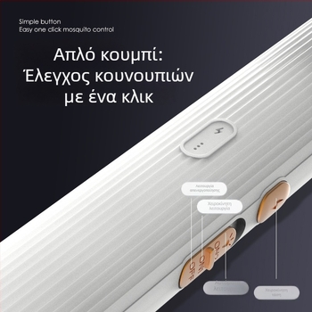 Ηλεκτρική Ρακέτα για Κουνουπιά και Λάμπα Καταπολέμησης Κουνουπιών – Διπλής Λειτουργίας, Πτυσσόμενη 0–180°, Επαναφορτιζόμενη σε 2 Ώρες, Ενσωματωμένη Μπαταρία 500 mAh, LED Φωτισμός