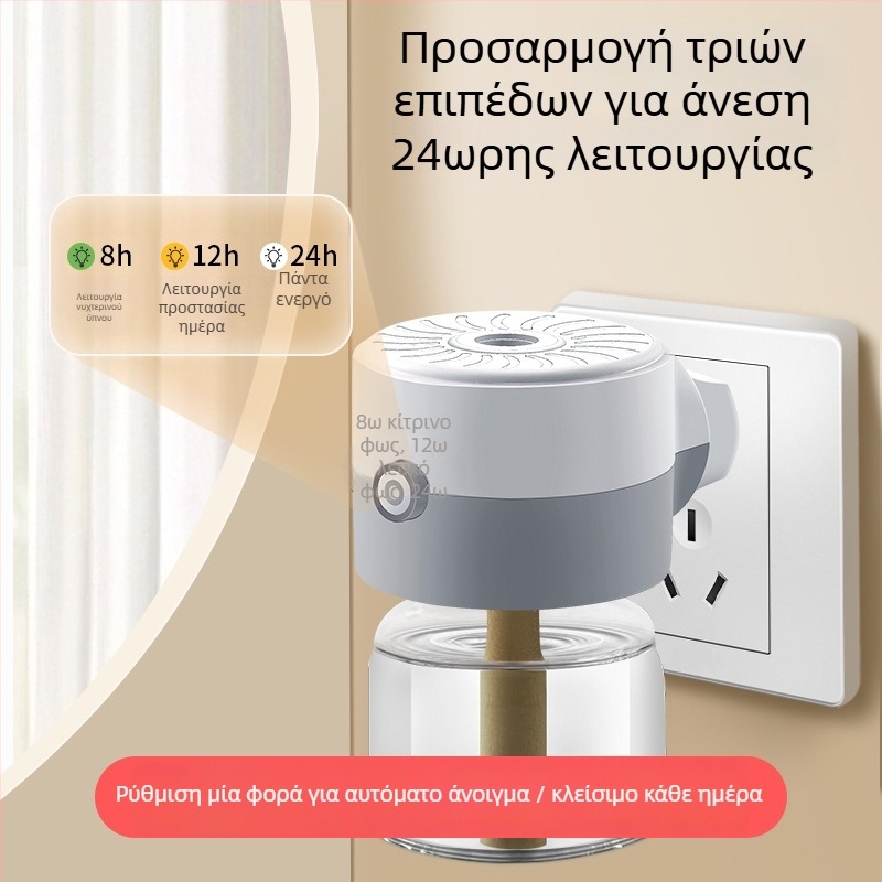 Ηλεκτρικός θερμαντήρας για διάλυμα εντομοαπωθητικό κατά των κουνουπιών, με χρονοδιακόπτη και σταθερή θερμοκρασία, ασφάλεια κατά εγκαυμάτων — Cat Neighbor, Στερεά μορφή, Προδιαγραφή A, Χωρίς άρωμα, Μη τοξικός