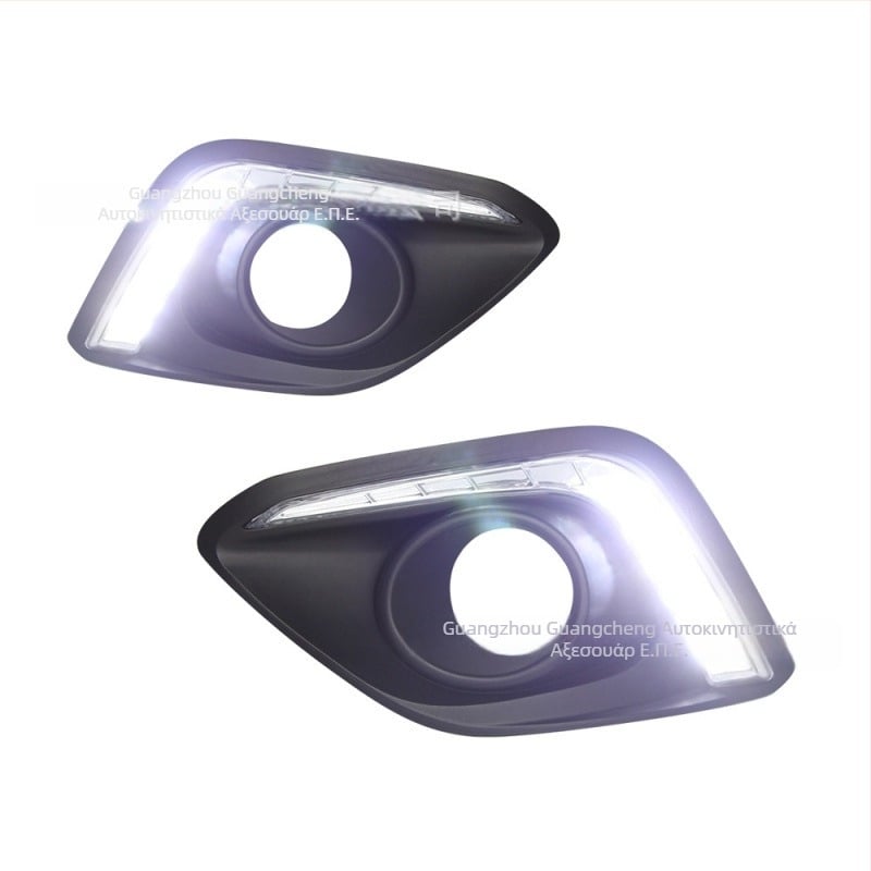 LED φώτα ημέρας και φώτα ομίχλης για Suzuki Swift 2014-2016, 12V, 1A, 6000 lm, ABS περίβλημα, διάρκεια ζωής 50 000 h