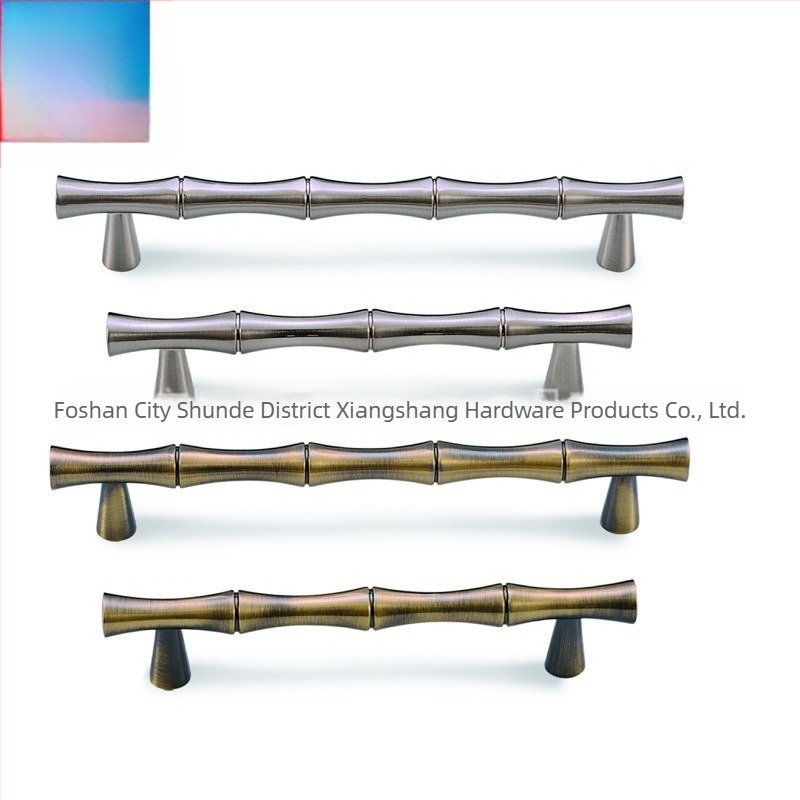 UP-4078 Λαβή ντουλαπιού μπάνιου από κράμα ψευδαργύρου, ηλεκτροπλατιωμένη, με πολλές τρύπες