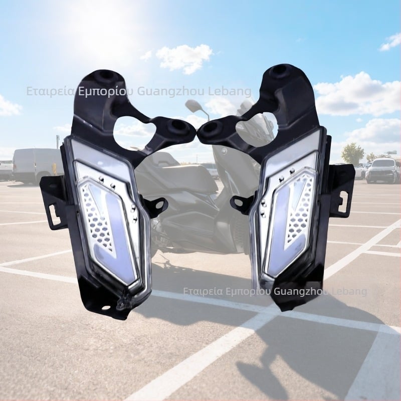 Μοτοσικλέτας Λάμπα Σήματος Κατεύθυνσης Yamaha XMAX300 με Έλεγχο μέσω APP και Φως Ημέρας (DRL), 12V, LED Οδηγός Φωτός, Μοντέλο RBN-104