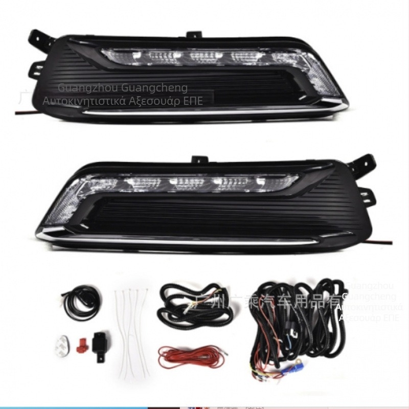 LED φανάρι ομίχλης DRL για Chevrolet Impala (2014-2019), ABS περίβλημα, 12V, 6000 lm, LED 1W