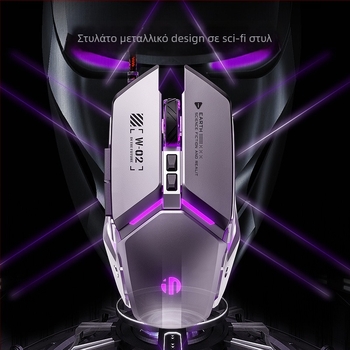 P-w2 ενσύρματο ποντίκι για gaming με 7 κουμπιά και φωτοηλεκτρικό USB αισθητήρα