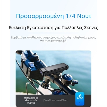 A8 Κάμερα φορετή στο στήθος, 10x Οπτικό Zoom, 1,5 ιντσών LCD, CCD αισθητήρας, Ηλεκτρονική σταθεροποίηση εικόνας, Επιλογές μνήμης έως 256GB