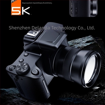 Ψηφιακή κάμερα με ανάλυση 5K, WiFi, οθόνη αφής 4,0 ιντσών, αισθητήρας CMOS 1/3, 18x ψηφιακό ζουμ