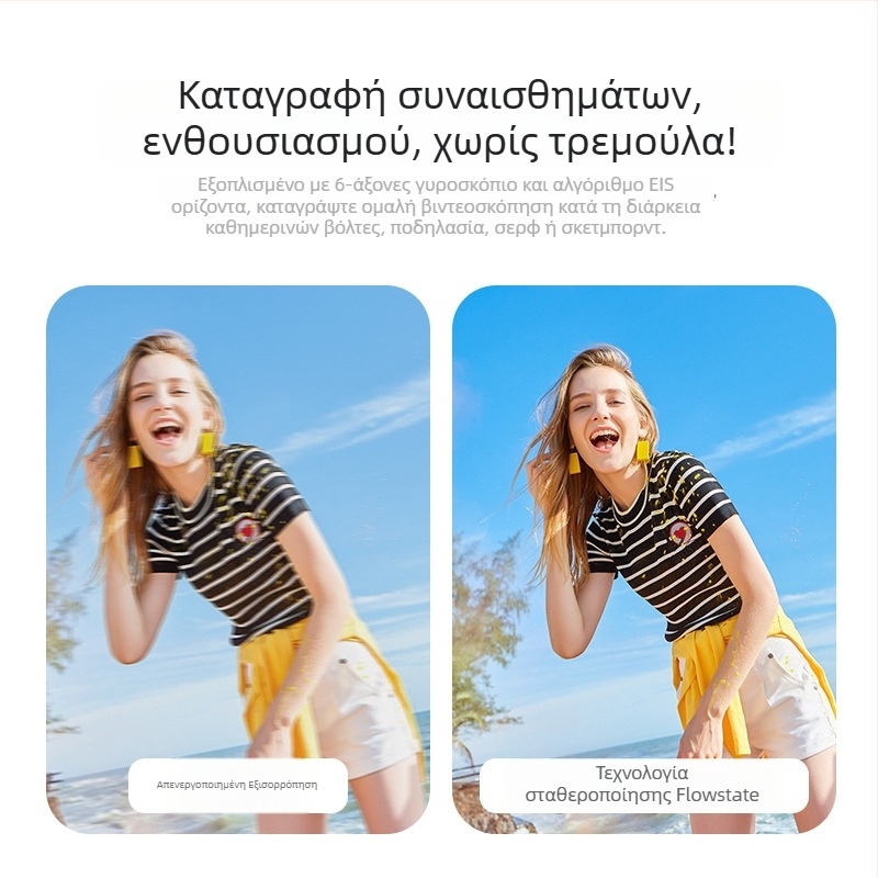 Go9 Κάμερα για κατοικίδια με σταθεροποίηση 4K, κρεμαστή από τον λαιμό προβολή από πρώτο πρόσωπο, αισθητήρας 20 MP, διάρκεια μπαταρίας 2 ωρών