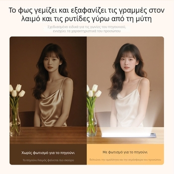 LED φως πλήρωσης για επιτραπέζιο ζωντανό streaming - φως ομορφιάς με τρεις θερμοκρασίες χρώματος, 10–50W, 5V
