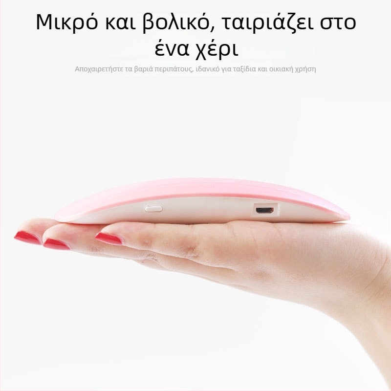 Λαμπτήρας νυχιών σε μορφή ποντικιού - φορητή μίνι συσκευή στέγνωσης νυχιών, μοντέλο SUN mini; προέλευση Zhejiang; καθαρό βάρος 85 g; OEM μάρκα; 200 τεμάχια/κουτί