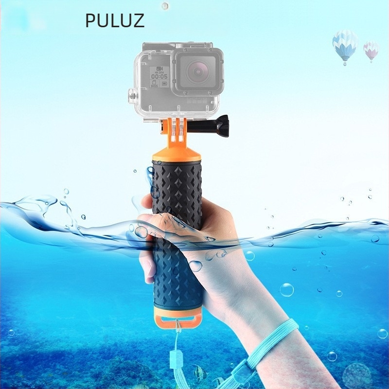 Puluz Pu329y Πλωτή Selfie Στικ για DJI Osmo Action και GoPro/Insta360 Mobile — ABS