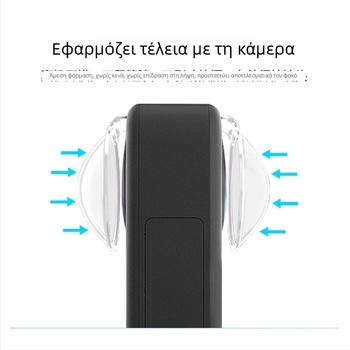 Σετ προστατευτικού φακού για DJI Osmo 360 (Μοντέλο: O360 accessories; Περιλαμβάνει: 2 προστατευτικοί φακοί, 2 βαμβακερά μαξιλάρια)