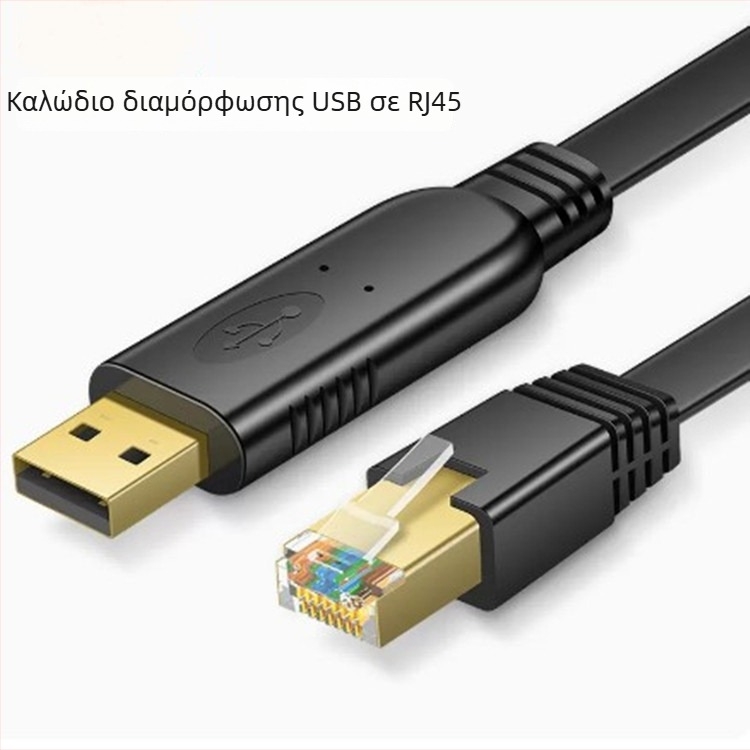FTDI USB-C προς RJ-45 RS232 κονσολικό καλώδιο για φορητό με FTDI τσιπ