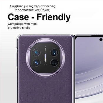 Προστατευτικό φακού κάμερας με πλαίσιο από κράμα αλουμινίου – ματ φινίρισμα, ανθεκτικό σε εκρήξεις και πτώσεις, για Huawei