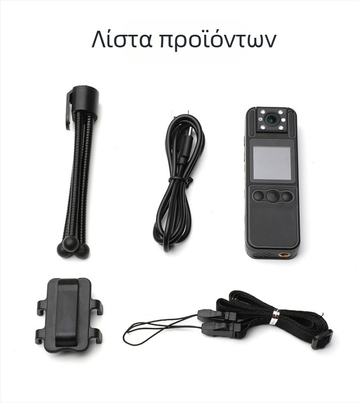Webcam MC82 με αισθητήρα 2MP, οθόνη LCD 1,3-ιντσών, αποθήκευση σε κάρτα TF, ABS περίβλημα, διάρκεια μπαταρίας 8 ωρών