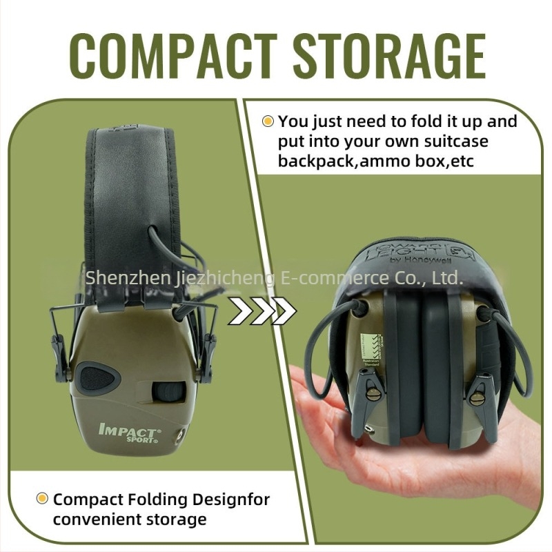 Ηλεκτρονικά ωτοασπίδες για κυνηγό και υπαίθρια χρήση, με λήψη ήχου και μείωση θορύβου