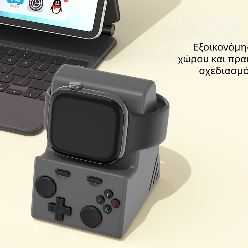 Apple Watch επιτραπέζιο στήριγμα φόρτισης με σιλικόνη, αντιπτώσεις πτώσης και αντιολισθητικό, Ultra2
