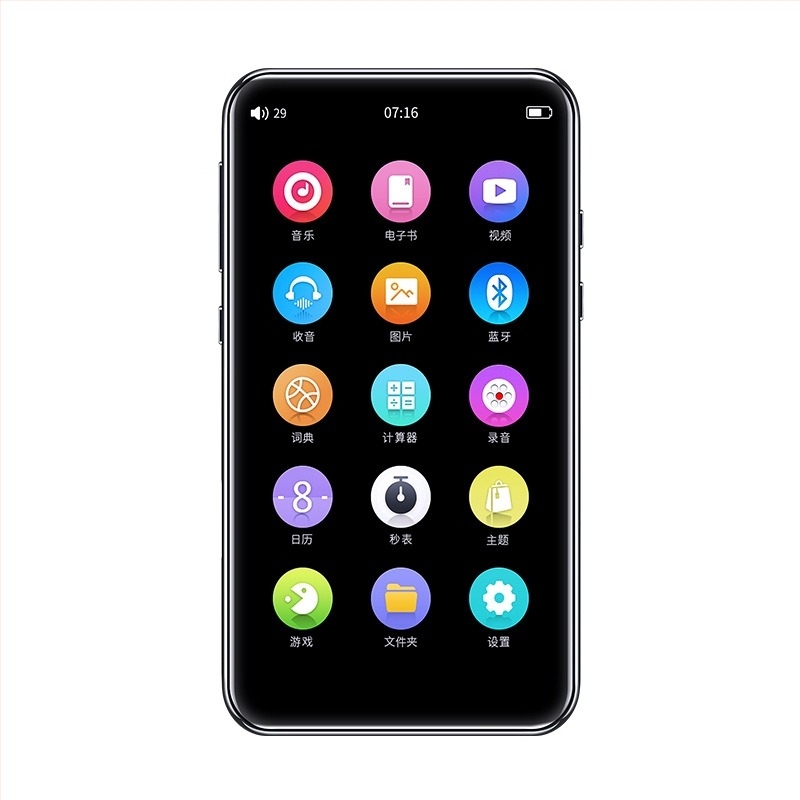 Conodo φορητός MP3 παίκτης με Bluetooth, οθόνη αφής, υποστήριξη TF κάρτας, USB 3.0, MP3/WMA/OGG/FLAC/APE μορφές