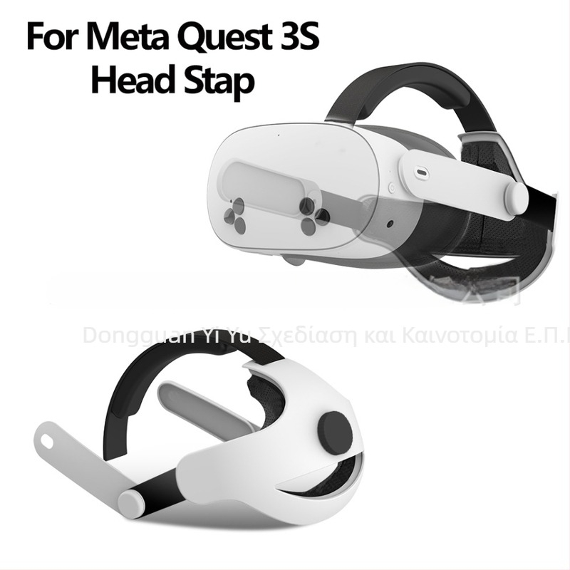 Quest 3S VR headset όλου-σε-ένα με μαλακή άνεση, ρυθμιζόμενο αναδιπλούμενο μηχανισμό και αντικαταστάσιμο ιμάντα κεφαλής