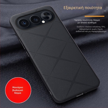 Θήκη Honor 500/500Pro – αντιπτώση, υφή δέρματος, πλήρης προστασία φακού και σώματος, 2-σε-1 ελαφρύς πολυτελής στιλ, X Εκτύπωση, Μαύρο