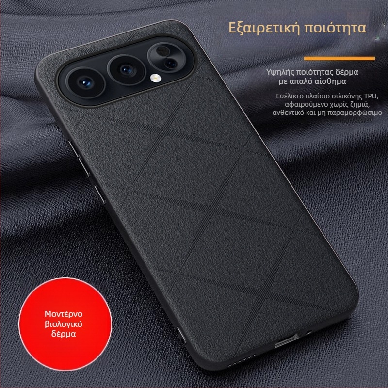 Θήκη Honor 500/500Pro – αντιπτώση, υφή δέρματος, πλήρης προστασία φακού και σώματος, 2-σε-1 ελαφρύς πολυτελής στιλ, X Εκτύπωση, Μαύρο