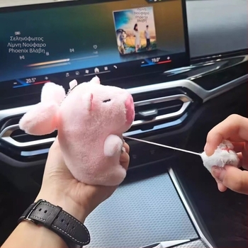 Capybara Αγγελάκι Λούτρινο Με Φτερά – Μπρελόκ Κλειδιών, Υπερ-μαλακό Κοντό Λούτρινο, Γέμισμα PP Βαμβάκι, Κατάλληλο για 7–14 ετών