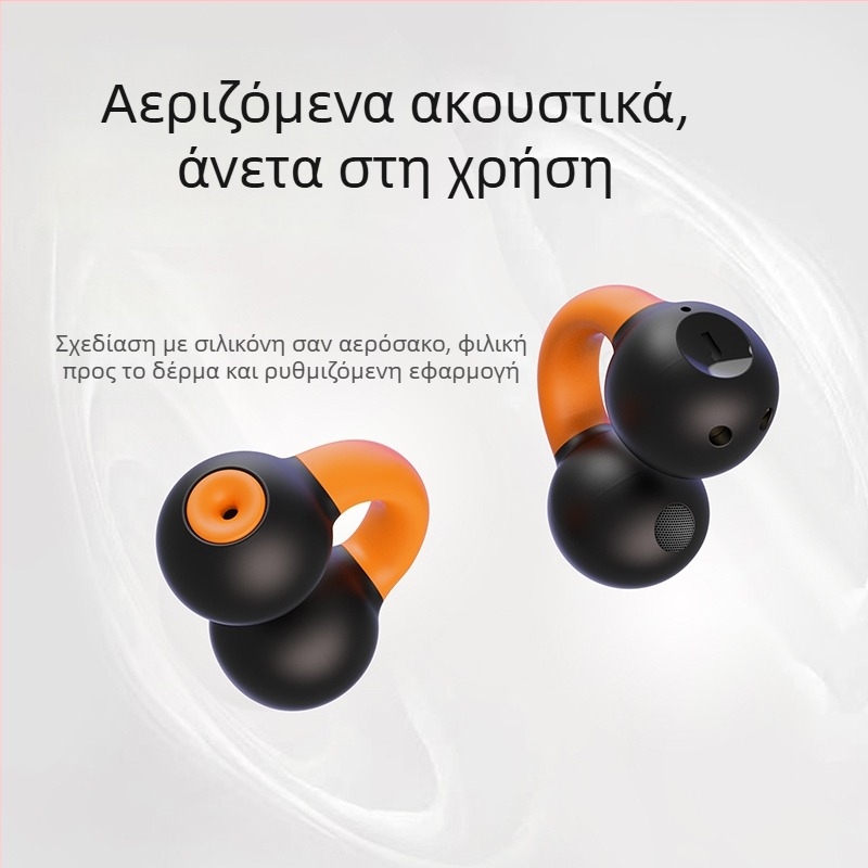 Κλιπ-ον Bluetooth ακουστικά για παιχνίδια με ανοιχτή πίσω σχεδίαση, Bluetooth 5.4, χαμηλή καθυστέρηση, αυτονομία μπαταρίας 4–8 ωρών, περίβλημα από κράμα τιτανίου