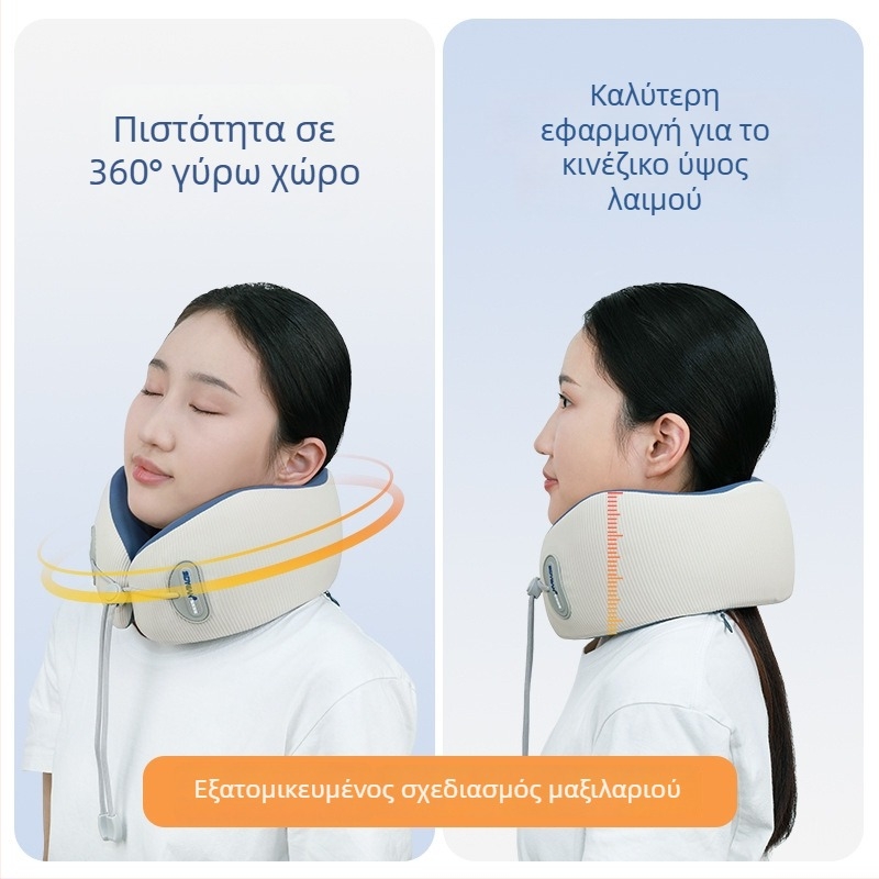 Μαξιλάρι αυχένα σε σχήμα U με αφρό μνήμης, ιδανικό για ταξίδια και γραφείο, ελαφρύ, κάτω από 0,5 κιλά