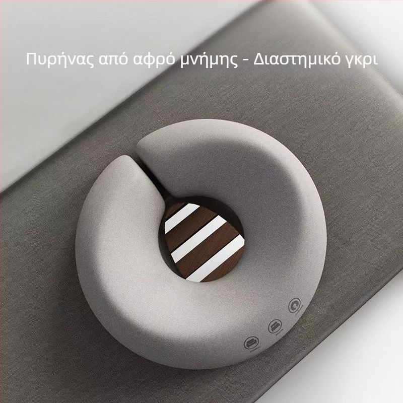 Μαξιλάρι σε σχήμα U για σαλόνι ομορφιάς με αφρό μνήμης, κάλυμμα Crystal Velvet, ελαφρύ βάρος κάτω των 0,5 κιλών, κατάλληλο για παιδιά και ενήλικες