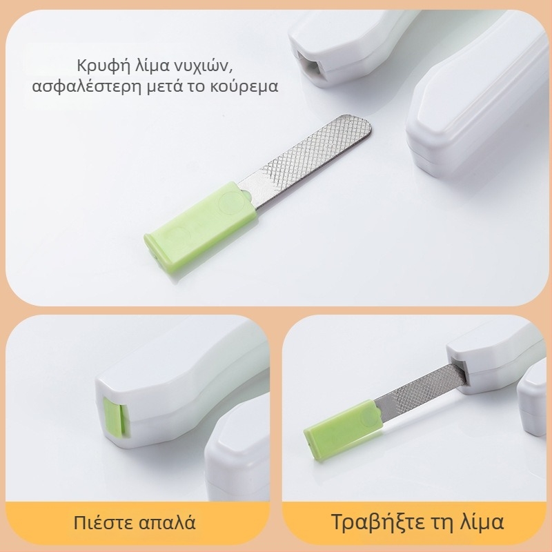 Κοπτήρες νυχιών κατοικίδίων με LED φως και λίμα νυχιών, για γάτες και σκύλους — προστασία από αιμορραγία