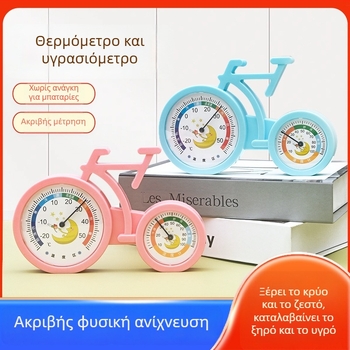 Θερμόμετρο εσωτερικού χώρου και υγραμόμετρο, επιτραπέζιο σχέδιο με καρτούν για παιδικό δωμάτιο, μάρκα Jiazeda, οικιακή χρήση, ιδιωτική μάρκα με άδεια: Ναι, Κίνα