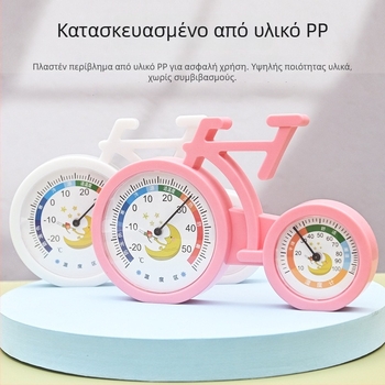 Θερμόμετρο εσωτερικού χώρου και υγραμόμετρο, επιτραπέζιο σχέδιο με καρτούν για παιδικό δωμάτιο, μάρκα Jiazeda, οικιακή χρήση, ιδιωτική μάρκα με άδεια: Ναι, Κίνα