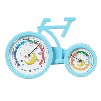 Θερμόμετρο εσωτερικού χώρου και υγραμόμετρο, επιτραπέζιο σχέδιο με καρτούν για παιδικό δωμάτιο, μάρκα Jiazeda, οικιακή χρήση, ιδιωτική μάρκα με άδεια: Ναι, Κίνα