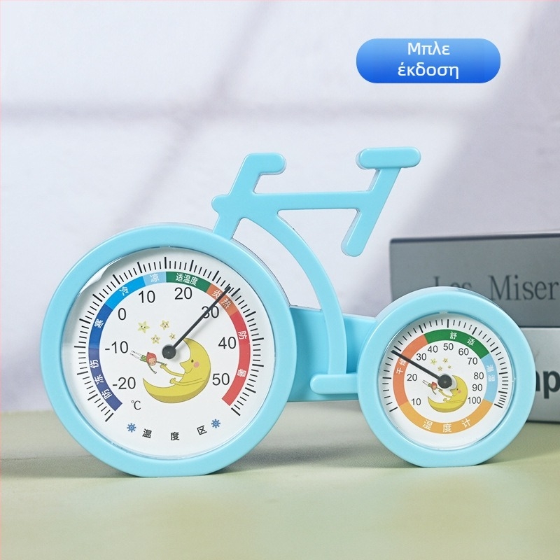 Θερμόμετρο εσωτερικού χώρου και υγραμόμετρο, επιτραπέζιο σχέδιο με καρτούν για παιδικό δωμάτιο, μάρκα Jiazeda, οικιακή χρήση, ιδιωτική μάρκα με άδεια: Ναι, Κίνα