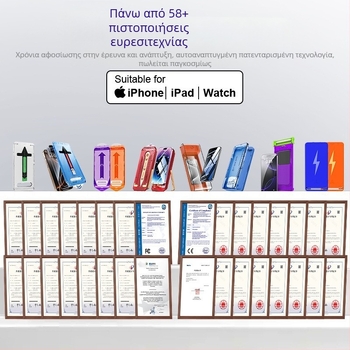 Nintendo προστατευτικό οθόνης από tempered glass για κονσόλα, HD, πλήρης οθόνης