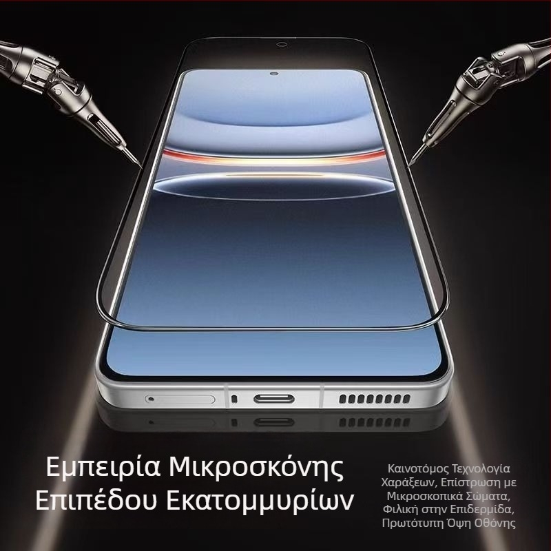 Προστατευτικό οθόνης από ματ tempered glass για iQOO13 – πλήρης οθόνη, αντι-δακτυλικά αποτυπώματα, αντοχή σε πτώσεις, προστασία από σκόνη