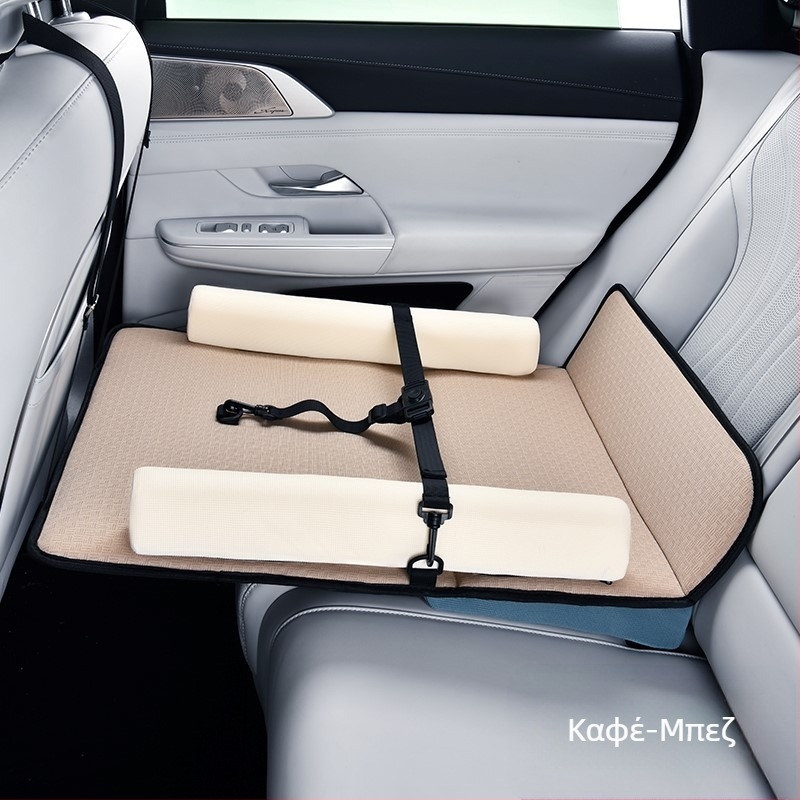 Κρεβατάκι αυτοκινήτου για μωρά στο πίσω κάθισμα, ίνες άνθρακα από μπαμπού, χωρίς φούσκωμα, καθολική εφαρμογή, για παιδιά έως 5 ετών, μέγιστο φορτίο 25 kg