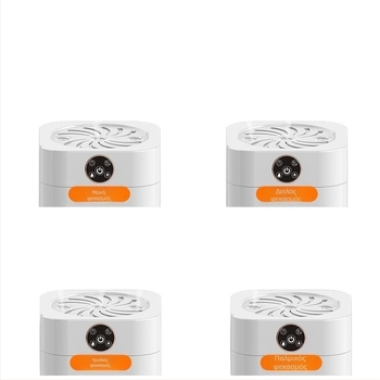 Υγραντήρας υπνοδωματίου με αθόρυβη λειτουργία, δεξαμενή 10 L, 3 έξοδοι ομίχλης, λειτουργία αρωματοθεραπείας, προστασία από απενεργοποίηση, τροφοδοσία με ξηρές μπαταρίες, περίβλημα από ανοξείδωτο ατσάλι