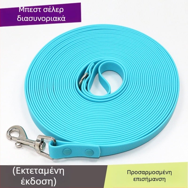 PVC λουρί κατοικίδίων, επιμηκυμένο αδιάβροχο λουρί σκύλου