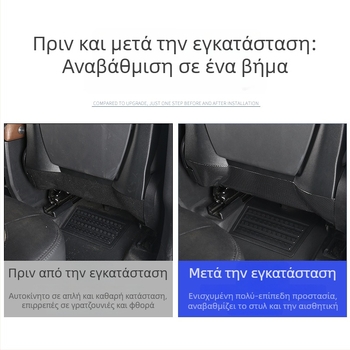 Πίσω πάνελ προστασίας από κλωτσιές για Range Rover Sport – ABS, σχέδιο ανθρακονήματος, μάρκα Deyan, κατάλληλο για όλες τις εποχές