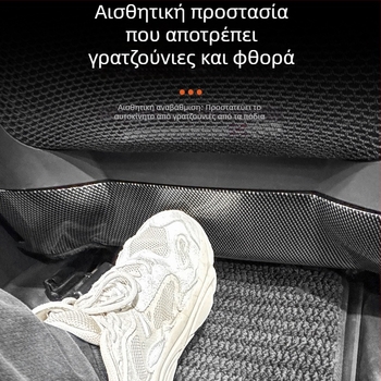 Πίσω πάνελ προστασίας από κλωτσιές για Range Rover Sport – ABS, σχέδιο ανθρακονήματος, μάρκα Deyan, κατάλληλο για όλες τις εποχές