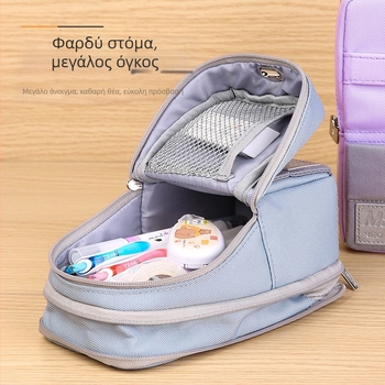 Kokuyo PC173 Θήκη Μολυβιών που Στέκεται, Μεγάλη Χωρητικότητα, Ιαπωνικού Στυλ, Πολυεστέρας