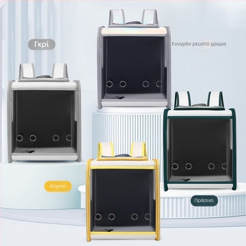 Τσάντα-πλάτης κατοικίδιων για γάτες και σκύλους – Oxford ύφασμα, μεγάλος χώρος, μονόχρωμο σχέδιο, μεσαία έως μαλακή σκληρότητα