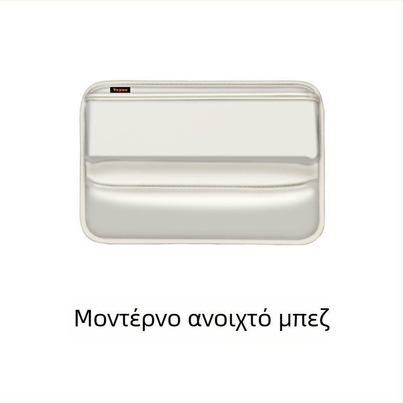 Δερμάτινο κουτί αποθήκευσης κενών καθίσματος αυτοκινήτου, προσαρμόσιμο για μεσαία θέση, με εκτύπωση λογοτύπου