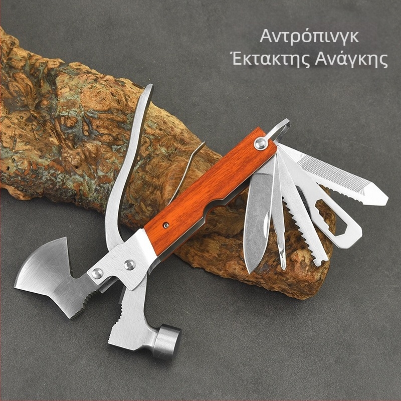 Αυτοκινητικό εργαλείο διάσωσης — σφυρί έκτακτης ανάγκης, από ανοξείδωτο ατσάλι, Rongshan, 0,4 kg