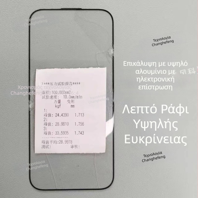 Προστατευτικό οθόνης από tempered glass για iPhone 17 με πλήρη κάλυψη οθόνης, συμβατό με iPhone 16 πλήρους οθόνης, iPhone 15 με προστασία ιδιωτικότητας και iPhone 13 Pro Max με διπλό επίχρωμα. Διαθέτει HD ευκρίνεια, ανθεκτικό στις γρατσουνιές, αντι-αποτυπώ