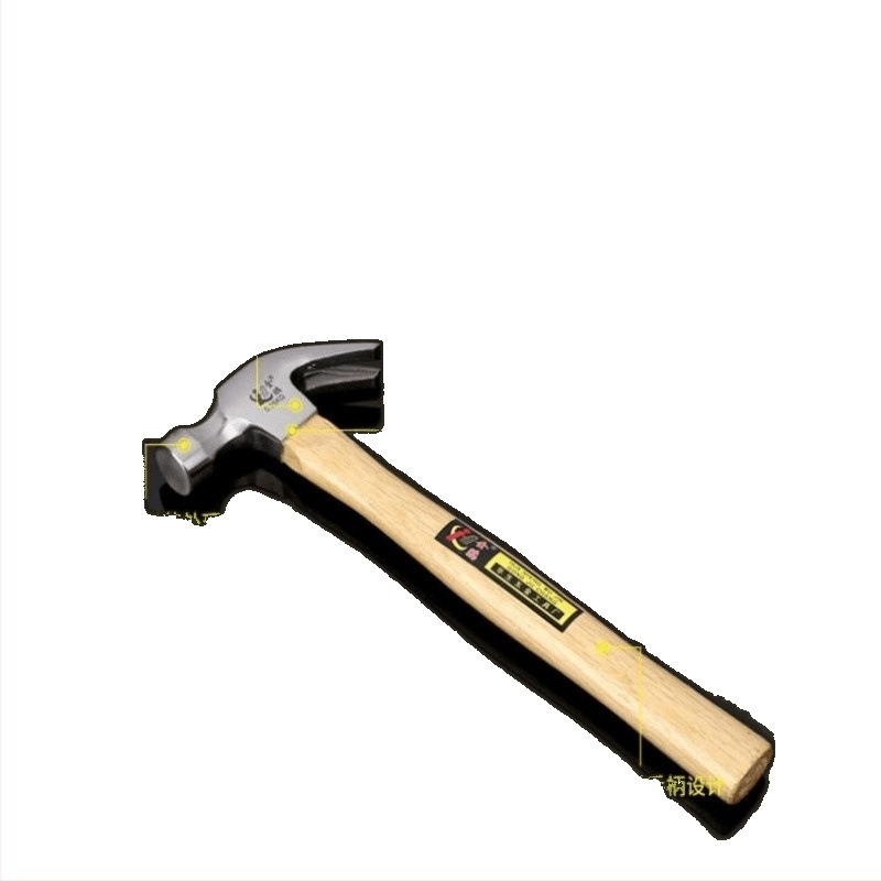 Σφυρί με σφαίρα και ξύλινη λαβή — κεφαλή από υψηλού άνθρακα χάλυβα, εργαλείο ξυλουργικής